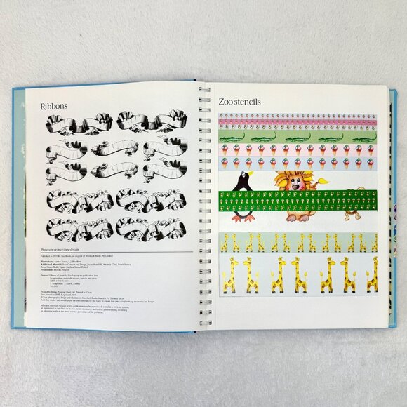 Scrapbooking Materials Book Stencils, Stickers and More by Bay Books Incomplete - Picture 4 of 11